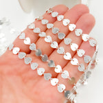 Load image into Gallery viewer, Buy Silver Heart Link Chain
