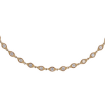 Load image into Gallery viewer, NFQ72698. 14K Solid Gold Diamond Fancy Necklace