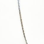 Load image into Gallery viewer, TRE005. 14k Solid White Gold Wheat Chain