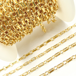 Load image into Gallery viewer, 591GF. 14K Gold Filled Round and Large Link Chain.