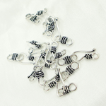 Load image into Gallery viewer, Shop Now White Sterling Silver Toggle Clasp