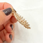 Load image into Gallery viewer, Diamond Sterling Silver Leaf Pendant