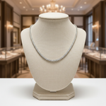 Load image into Gallery viewer, NFS71363. 14K Solid Gold Diamond Tennis Necklace