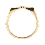 Load image into Gallery viewer, 14K Solid Gold Diamond Ring.
