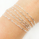 Load image into Gallery viewer, Z108SS. Sterling Silver Oval & Mariner Link Chain