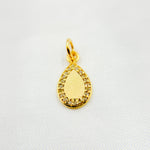 Load image into Gallery viewer, DC212. Diamond Sterling Silver Drop Charm