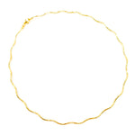 Load image into Gallery viewer, Silver Gold Plated Snake Omega Necklaces