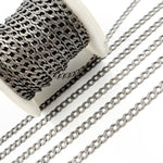 Load image into Gallery viewer, Buy Now Oxidized Sterling SilverCurb Chain