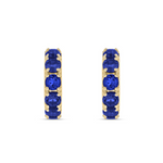 Load image into Gallery viewer, CMZ00096N. 14K Solid Gold Natural Gemstone Round Ring Slider