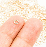 Load image into Gallery viewer, 14K Gold Filled Open Jump Ring 24 Gauge 3mm. 4004415
