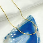 Load image into Gallery viewer, 14k Solid Yellow Gold Bead Chain