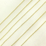 Load image into Gallery viewer, 14K Solid Gold Cable Chains