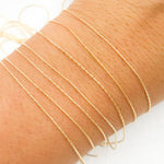 Load image into Gallery viewer, 1285GF. 14K Gold-Filled Dainty Snake Chain