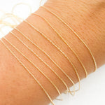 Load image into Gallery viewer, 1285GF. 14K Gold-Filled Dainty Snake Chain