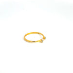 Load image into Gallery viewer, 14K Solid Gold Diamond Ring.