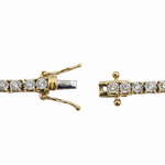 Load image into Gallery viewer, NFP71363. 14K Solid Gold Diamond Tennis Necklace