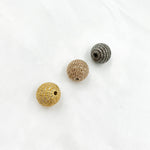 Load image into Gallery viewer, DC569. Diamond & Sterling Silver Round Bead