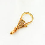 Load image into Gallery viewer, Buy Silver Pear Shape Trigger Clasps