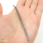 Load image into Gallery viewer, DC684. Diamond Silver Spike Pendant