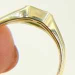 Load image into Gallery viewer, 14K Solid Gold Emerald Ring.