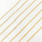 Load image into Gallery viewer, Buy Online Gold Filled Flat Cable Chain