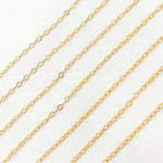 Load image into Gallery viewer, Buy Online Gold Filled Flat Cable Chain