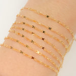 Load image into Gallery viewer, 14k Gold Bold Infinity Link Chain