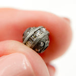 Load image into Gallery viewer, DC1102. Diamond Sterling Silver Round Bead