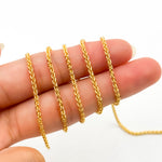Load image into Gallery viewer, 472GF. 14k Gold Filled Wheat Chain
