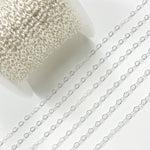 Load image into Gallery viewer, Buy Now Sterling Silver Flat Cable Link Chain