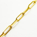 Load image into Gallery viewer, Bracelet. 14K Solid Yellow Gold Flat Paperclip Bracelet