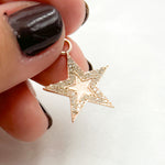 Load image into Gallery viewer, Diamond Sterling Silver Star Pendant