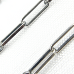 Load image into Gallery viewer, Sterling Silver Flat Paperclip Link Chains