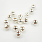 Load image into Gallery viewer, Silver Seamless Beads