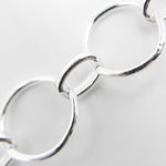 Load image into Gallery viewer, V156SS. Sterling Silver Round Links Chain