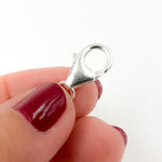 Load image into Gallery viewer, 14.6MM White Sterling Silver Trigger Clasp