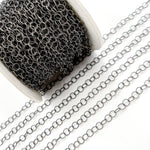 Load image into Gallery viewer, Buy Now Rhodium Sterling Silver Twisted Round Link
