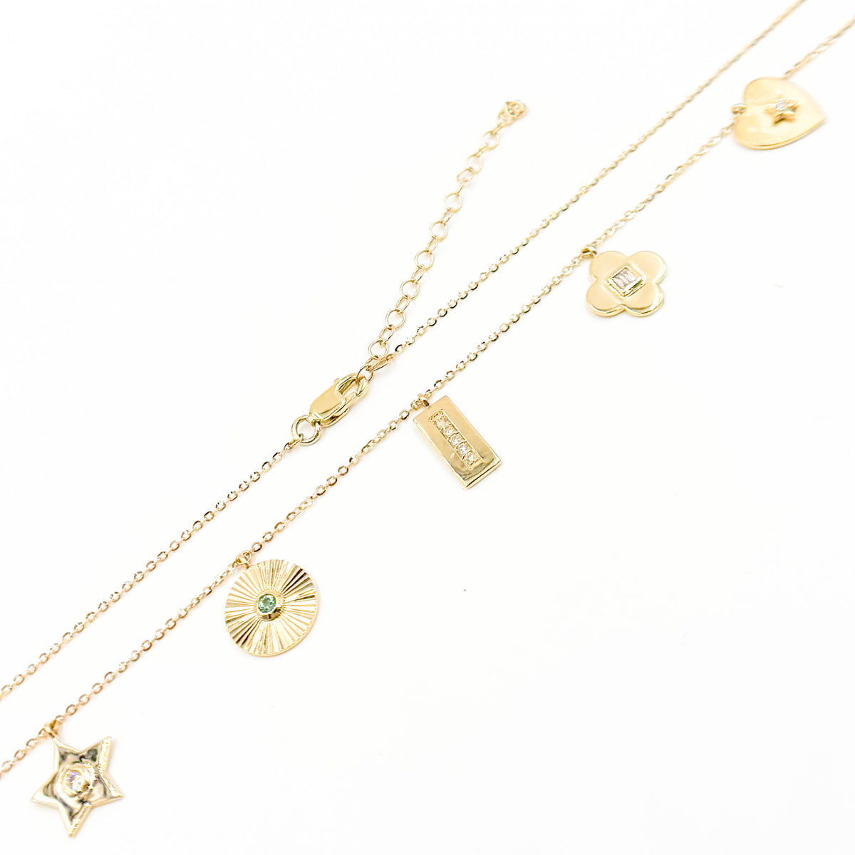 14K Solid Gold Diamond