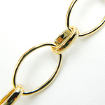 Load image into Gallery viewer, Gold Plated 925 Sterling Silver Oval Link Chains