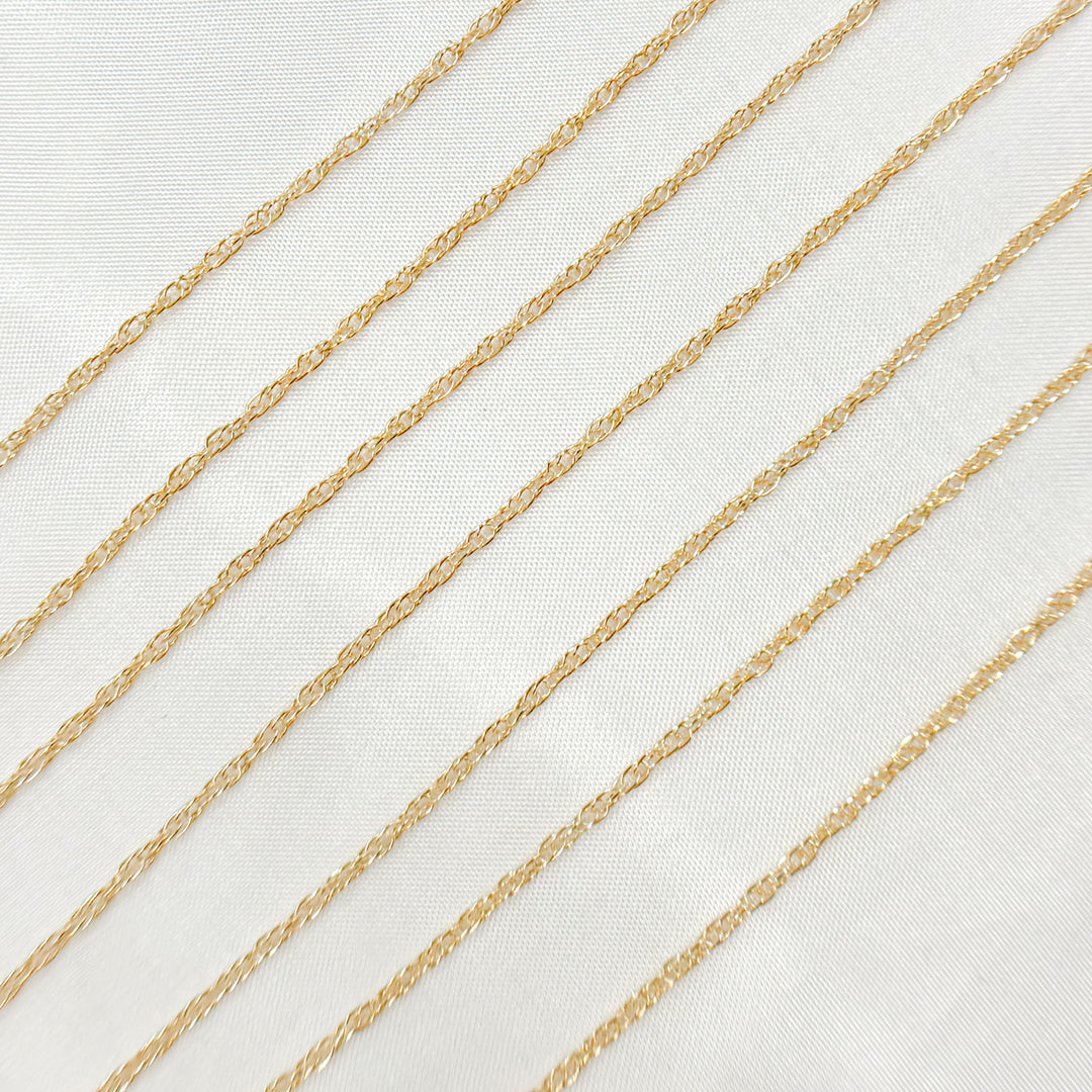 010RGF. 14K Gold Filled Rope Chain