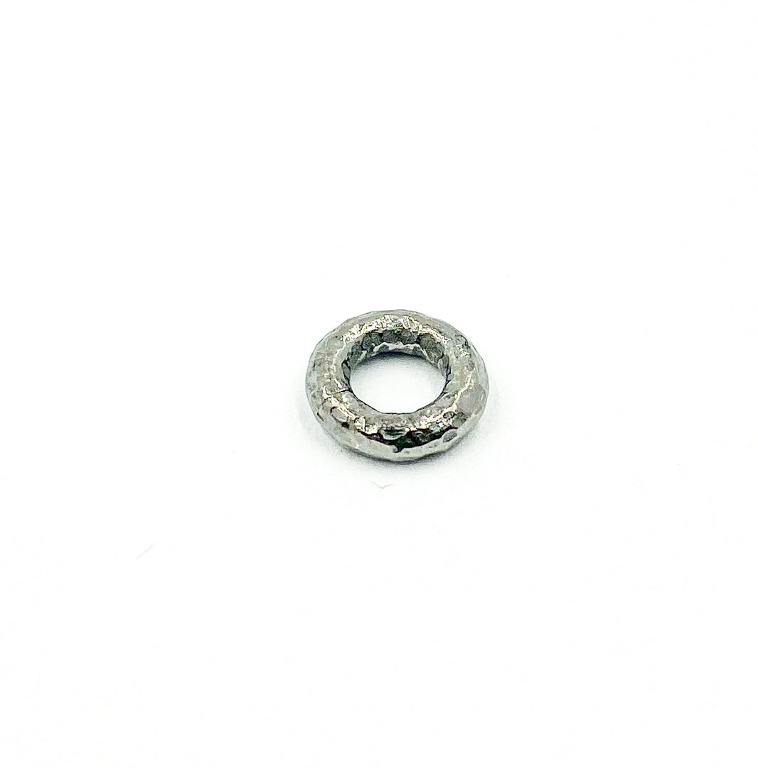 Black Rhodium 925 Sterling Silver Heavy Open Jump Ring 8mm