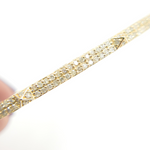 Load image into Gallery viewer, KG97. 14K Solid Gold Bangle with Diamonds