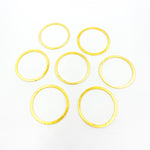 Load image into Gallery viewer, Gold Plated Sterling Silver Ring Connector