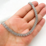 Load image into Gallery viewer, NFT70751. 14K Solid White Gold Diamond Necklace