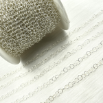 Load image into Gallery viewer, 925 Sterling Silver Twisted Round Link Chain