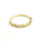 Load image into Gallery viewer, 14K Solid Gold Diamond Ring.