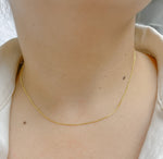 Load image into Gallery viewer, 14K Solid Gold Franco Chain
