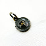 Load image into Gallery viewer, Shop Now Silver Round Heart Enamel Charms