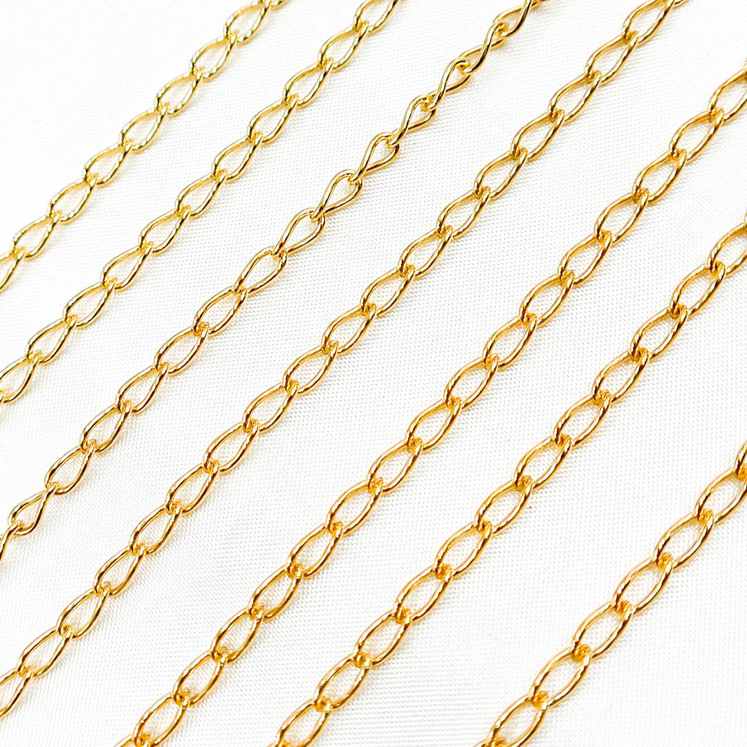 2905CGF. 14K Gold Filled Curb Chain