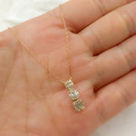 Load image into Gallery viewer, NFD70902. 14K Solid Gold Diamond Necklace